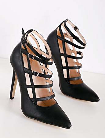 Vintage Black High Heels, Cheap Women