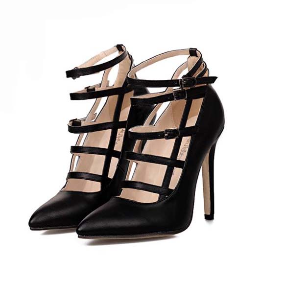Vintage Black High Heels, Cheap Women