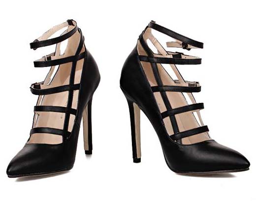 Vintage Black High Heels, Cheap Women