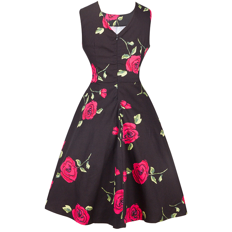 Retro Dresses for Women 1960, Vintage Dresses 1950