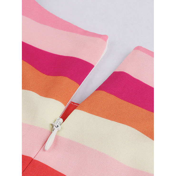 Retro Dresses for Women, Vintage Dresses for Women, Sexy Dresses for Women Cocktail Party, Casual Mini dress, Multicolored Swing Daily Dress, #N14243