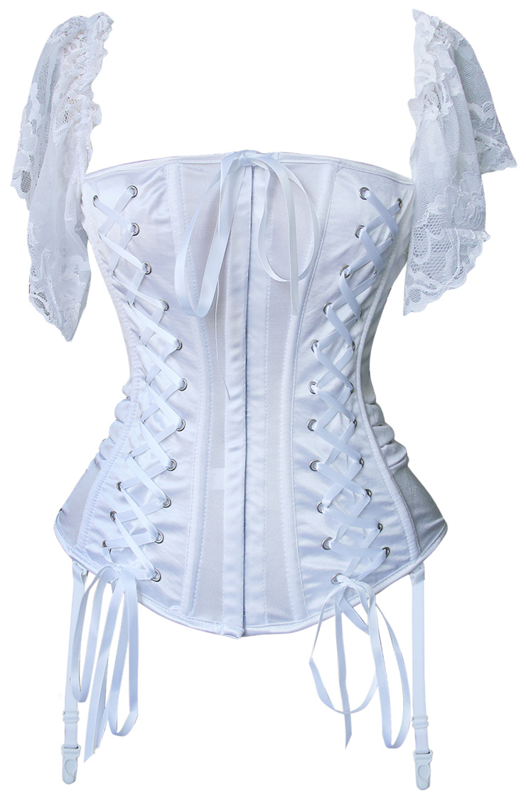 white bustier N4669