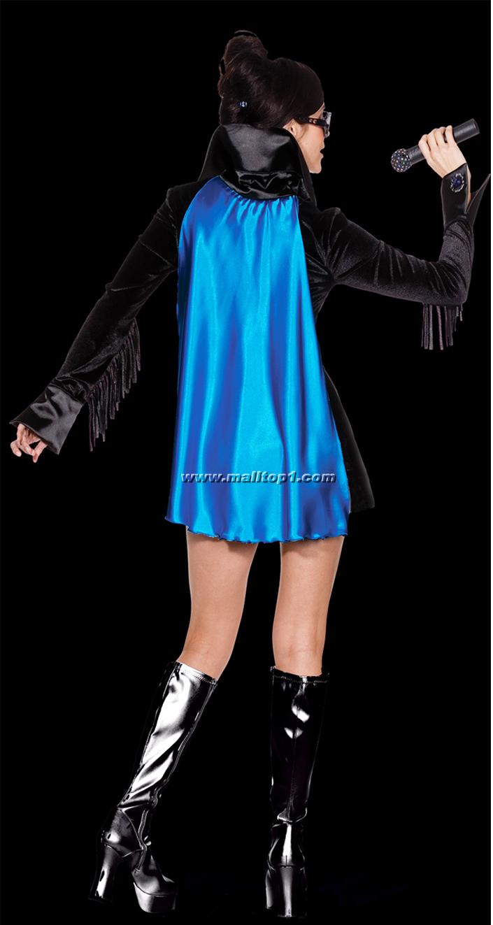 Sexy Stage clothing, Vegas King Halloween Costume, Vampire Costume, #C3016