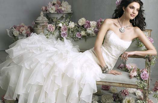 wedding gown