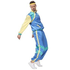 1980s Aerobics Sports Costume, 1970s Adult Men