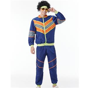 1980s Aerobics Sports Costume, 1970s Adult Men