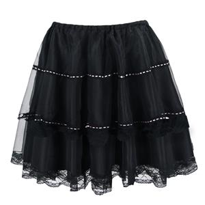 black skirt, mini Skirt, Corset Skirt, #HG3365