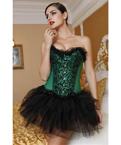 Sexy Corsets, Corset & Pettiskirt, Sexy Bustier Corsets, #N2768