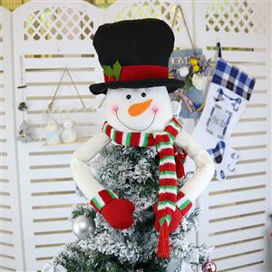 Cute Christmas Hat, Christmas Party Decorations, Christmas Eve Dinner Party Accessories, Lovely Christmas Eve Party Decorations,Scarf Snowman Christmas Tree Hat, Christmas Ornament,Christmas Party Decorative, #XT19857