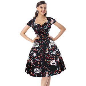 Retro Dresses for Women 1960, Vintage Dresses 1950