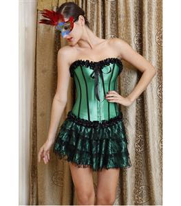 Strapless corset, Lingerie Corsets, Corset & Pettiskirt Sets, #M1212