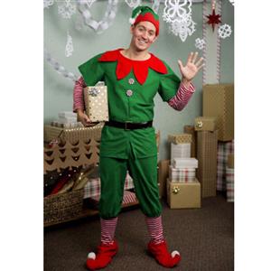 Father Elf Family Look Christmas Costume, Family Christmas Costume, Christmas Family Look Costume, Christmas Costume for Men, Deluxe Christmas Costume, Christmas Party Costume for Men, #XT20046