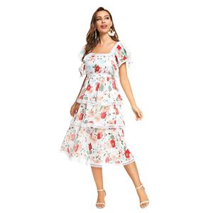 Cute Summer Swing Dress, Retro Dresses for Women 1960, Vintage Dresses 1950