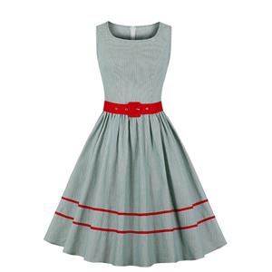 Cute Big Swing Dress, Retro Dresses for Women 1960, Vintage Dresses 1950