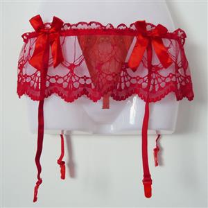 Garter Skirt, red Garter Skirt, sexy Garter Skirt, #J7119