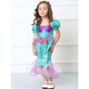 Girls Ariel Costume, Girls Costume, Ariel Costume for Girls, #N4578