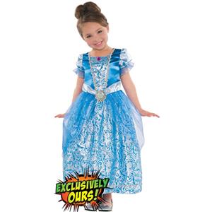 Girls Classic Cinderella Costume, Disney