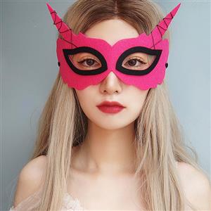 Halloween Fox Masks, Costume Ball Masks, Masquerade Party Mask, Adult and Child Mask, Gothic Sexy Eye Mask, Animal Masks, Halloween Devil Cospaly Mask, Anime Cosplay Mask, #MS21440