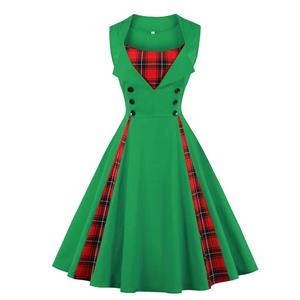 Retro Dresses for Women 1960, Vintage Dresses 1950