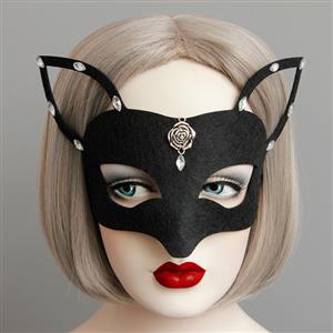 Halloween Masks, Costume Ball Masks, Masquerade Party Mask, Adult and Child Mask, Half Mask, #MS13002