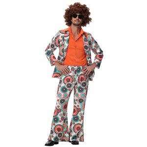 1970s Disco Costume Set for Men N23768
