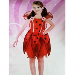 Ladybird costume for girls N5997