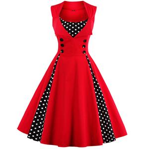 Retro Dresses for Women 1960, Vintage Dresses 1950