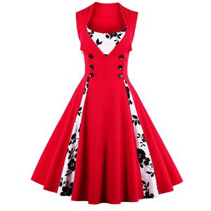 Retro Dresses for Women 1960, Vintage Dresses 1950