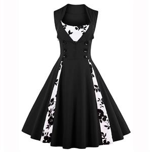 Retro Dresses for Women 1960, Vintage Dresses 1950