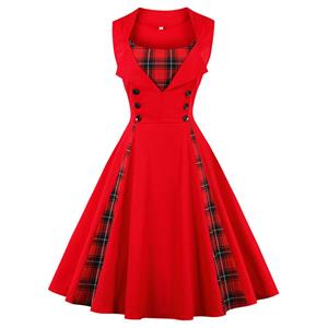 Retro Dresses for Women 1960, Vintage Dresses 1950