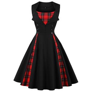 Retro Dresses for Women 1960, Vintage Dresses 1950