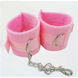 Wrist restraints, Pink wrist restraints, Fur wrist restraints, #MS7148