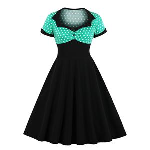 Retro Dresses for Women 1960, Vintage Dresses 1950