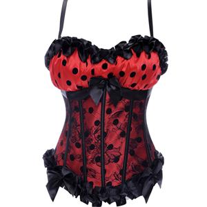 Satin & lace Corset, lace Corset, sexy corset, #CB1595