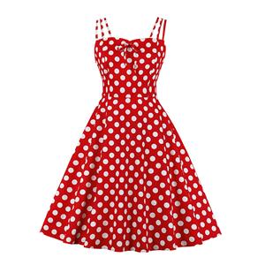 Lovely Polka Dots Mini Dress, Vintage Polka Dots Cocktail Party Dress, Fashion Casual Office Lady Dress, Sexy Tea Party Dress, Retro Party Dresses for Women 1960, Vintage Dresses 1950