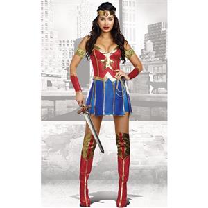 Power Of Justice Costume Costume, Sexy Heroine Costume, Elasticity Superhero Costume, #N12255