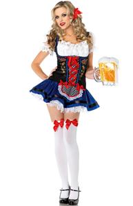 Frauline Heidi Costume, Flirty Frauline Costume, Beer Girl Sexy Costume, #N2118