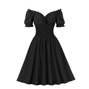 1960s Retro Dress, Fashion A-line Swing Dress, Retro Dresses for Women 1960, Vintage Dresses 1950