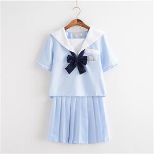 School Girl Costume, JK Uniform Costume, Sexy School Girl Costume, School Girl Adult Costume, Japan School Uniform Cosplay Costume, Short Academy Uniform Sets, Navy Collar School Girl Costume, #N20612