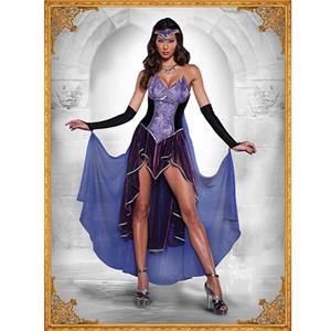 Deluxe Sorceress Costume, Seductive Sorceress Witch Costume, Deluxe Fairytale Witch Costume, Movie Witch Costume, Mysterious Priestess Halloween Costume, Noble Purple Priestess Costume, Adult Pantomine Evil Prietess Costume #9177