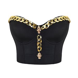 Sexy Black Spaghetti Straps Bustier Bra, Crop Top Vegan Bustier Bra, Transparent Bustier Bra, Sexy Black and Golden Bustier, Spaghetti Straps Crop Top, Sexy Clubwear Bustier, #N22632