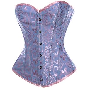 Sexy Bustier Corsets, Satin Corsets, Overbust Corsets, #N6179