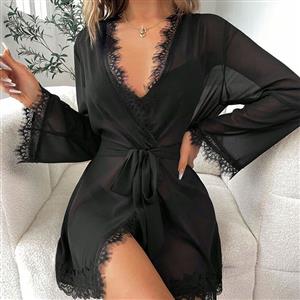Sexy Black Robe, Sexy Women