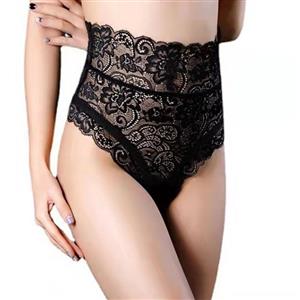 Sexy Lace Underwear, High Waist Panty for Women, Hollow Out Panty, Sexy Bandage Panty, Sexy See-through Panty, Sex Temptation Panty, Fetish Thong, Sexy High Leg Cut Thong, #PT21943