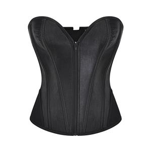 Gothic Steel Boned Corset, Sexy Women