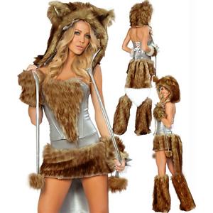 Sexy Wolf Costume, Sexy Lil Wolf Costume, werewolf halloween Costume, #M2016