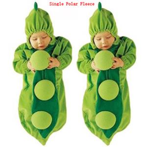 Pea Baby Sleepwear, Halloween Costume Baby, Pea Baby Sleeping Bag, #N5781