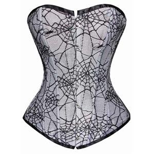 Spiderweb corset, Corset, Overbust Corset, #N2107