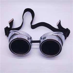 Vintage Industrial Style Vampire Costume, Halloween Cosplay Goggles, Ball Goggles Accessory, Gothic Metal Goggles Accessory, Retro Masquerade Party Goggles, Sexy Party Accessory, Hot Sale Masquerade Mask, Sexy Cosplay Mask Goggles, #MS19792