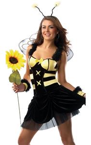 Stinger Bee Costume, Honey Bee Costume, Sexy Bee Costume, Bumble Bee Costume, #N4650